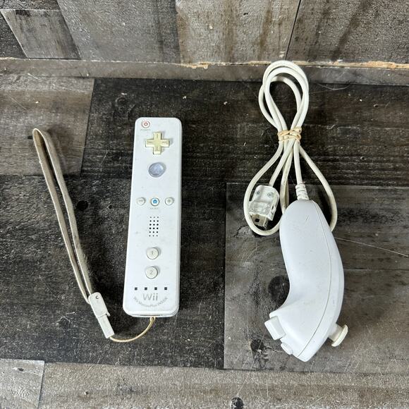 Nintendo Other - OFFICIAL Nintendo Wii Remote Motion Plus Wiimote RVL-036 Controller White